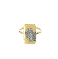 Anillo Rue des Mille Mujer in Plata ANZ-009-RT-CUO-AU - ANZ-009-RT-CUO-AU